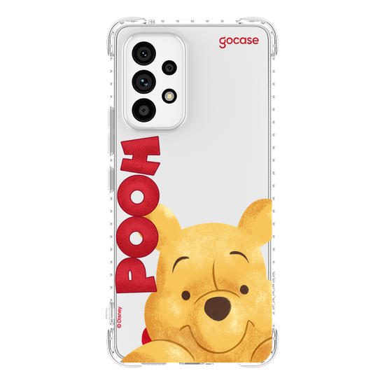 Capinha para celular  Pooh - Big Face Name