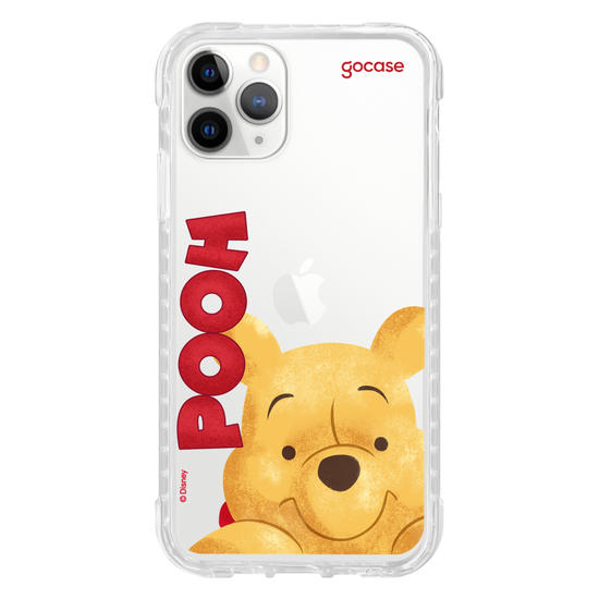 Capinha para celular  Pooh - Big Face Name