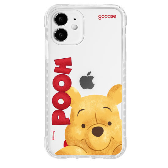 Capinha para celular  Pooh - Big Face Name