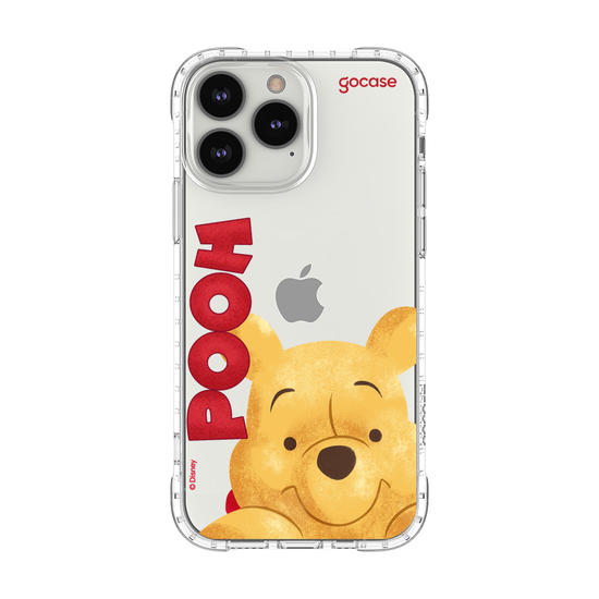 Capinha para celular  Pooh - Big Face Name