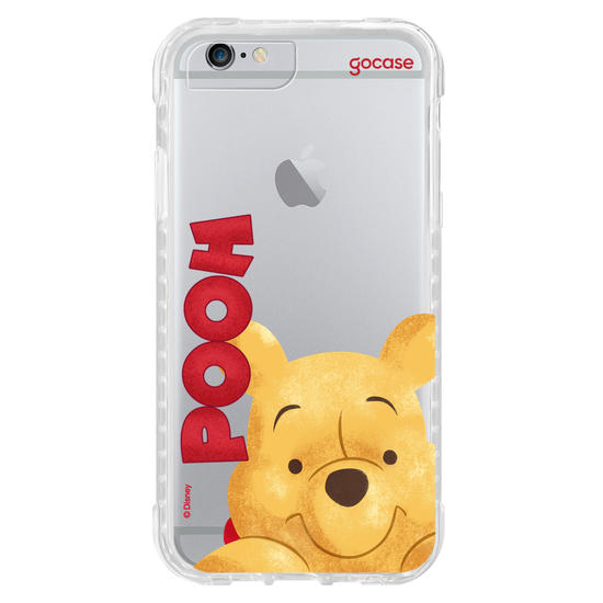 Capinha para celular  Pooh - Big Face Name