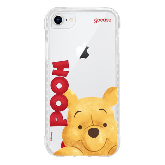 Capinha para celular  Pooh - Big Face Name