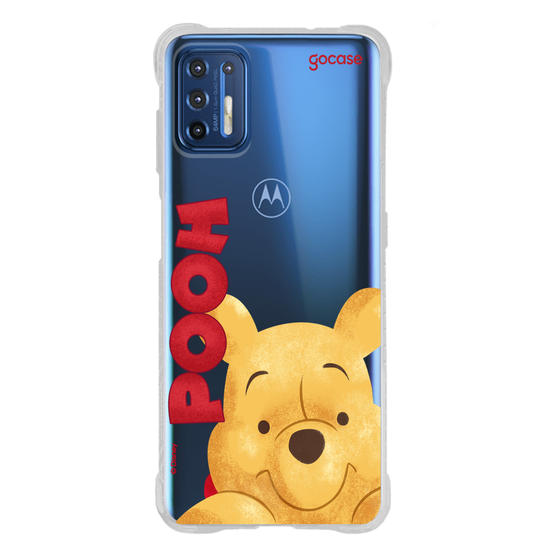 Capinha para celular  Pooh - Big Face Name