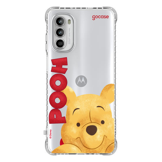 Capinha para celular  Pooh - Big Face Name