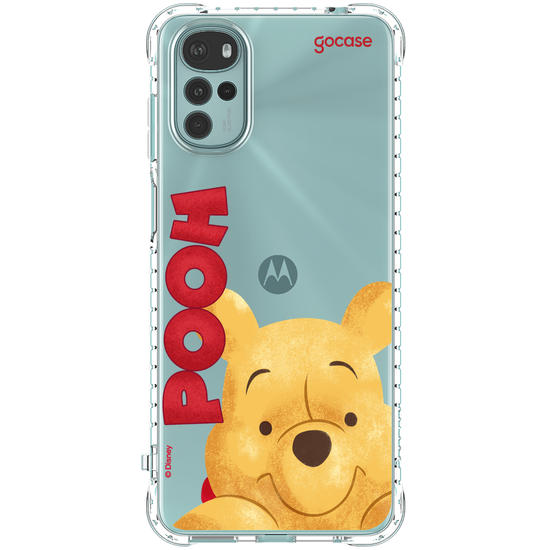 Capinha para celular  Pooh - Big Face Name