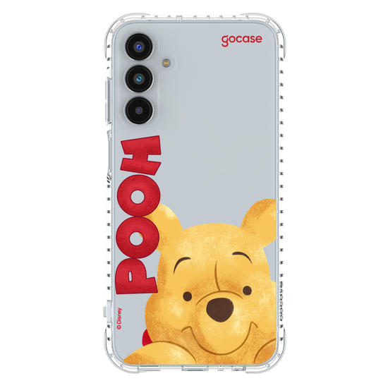 Capinha para celular  Pooh - Big Face Name
