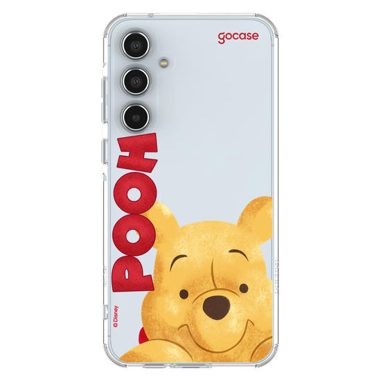 Capinha para celular  Pooh - Big Face Name