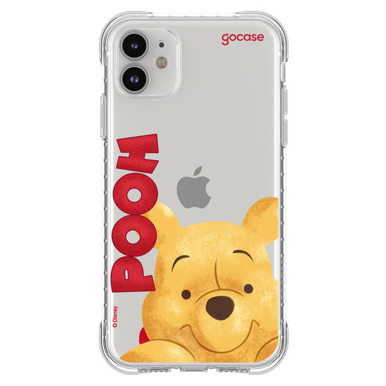 Capinha para celular  Pooh - Big Face Name