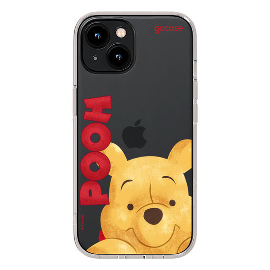 Capinha para celular  Pooh - Big Face Name