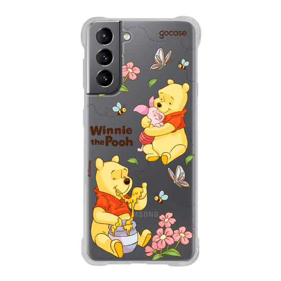 Capinha para celular  Pooh - Doçura de Primavera