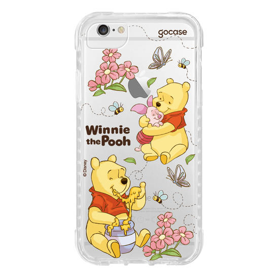 Capinha para celular  Pooh - Doçura de Primavera