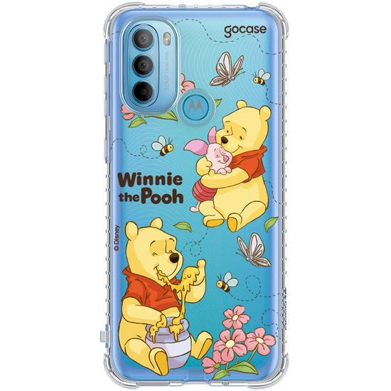 Capinha para celular  Pooh - Doçura de Primavera