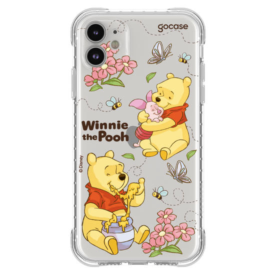 Capinha para celular  Pooh - Doçura de Primavera