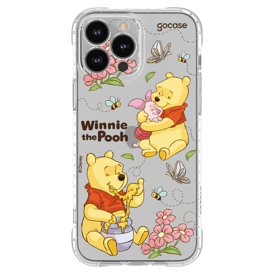 Capinha para celular  Pooh - Doçura de Primavera