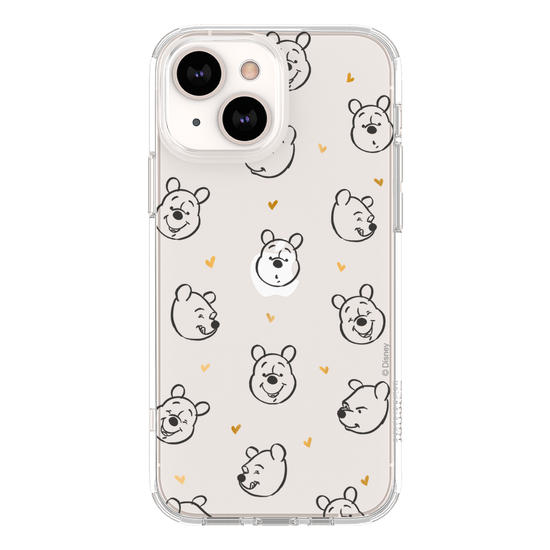 Ursinho Pooh - Golden Hearts Phone Case