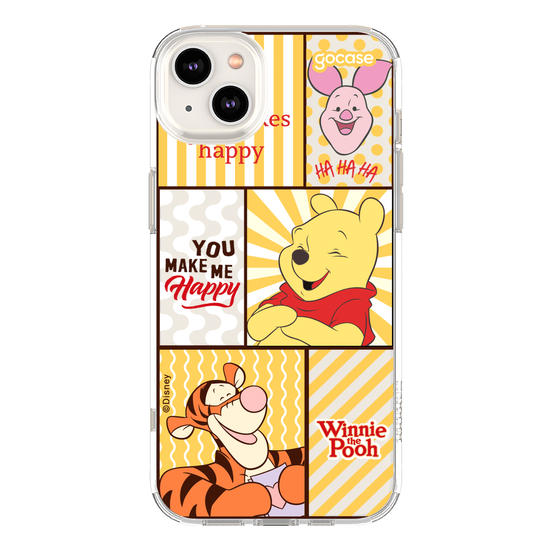 Capinha para celular  Turma do Pooh - You Make Me Happy