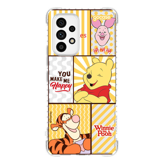 Capinha para celular  Turma do Pooh - You Make Me Happy