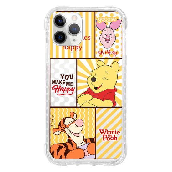 Capinha para celular  Turma do Pooh - You Make Me Happy