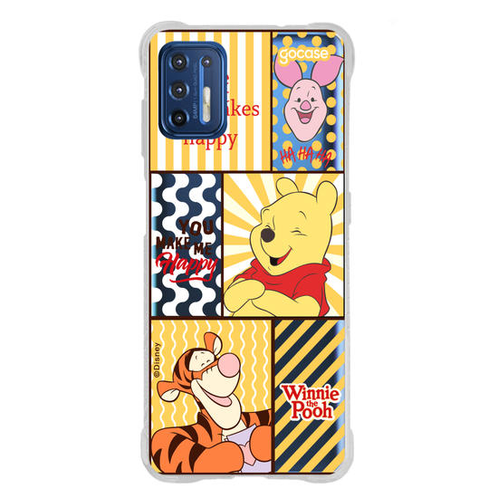 Capinha para celular  Turma do Pooh - You Make Me Happy
