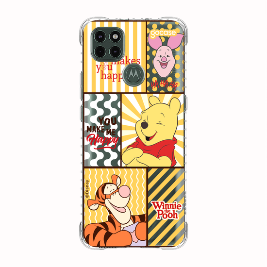 Capinha para celular  Turma do Pooh - You Make Me Happy
