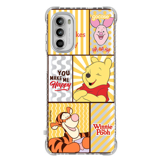 Capinha para celular  Turma do Pooh - You Make Me Happy