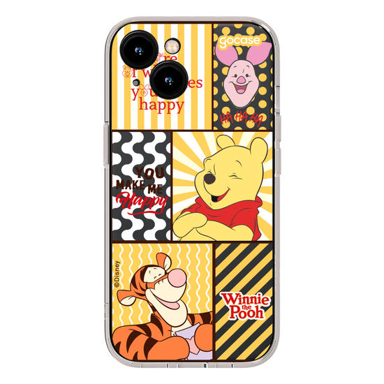 Capinha para celular  Turma do Pooh - You Make Me Happy