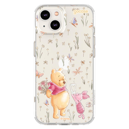 Capinha para celular  Adoráveis Pooh e Leitão