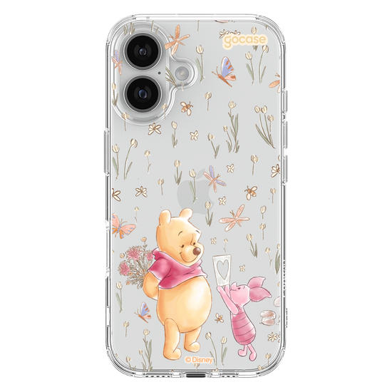 Capinha para celular  Adoráveis Pooh e Leitão