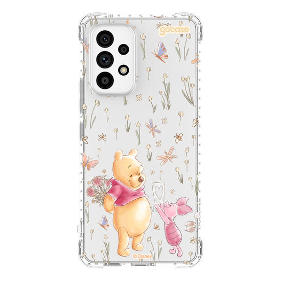 Capinha para celular  Adoráveis Pooh e Leitão