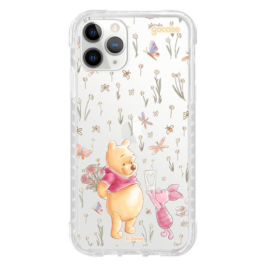 Capinha para celular  Adoráveis Pooh e Leitão
