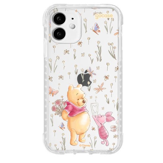 Capinha para celular  Adoráveis Pooh e Leitão