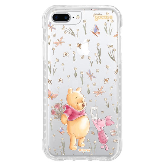 Capinha para celular  Adoráveis Pooh e Leitão