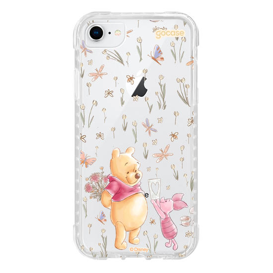 Capinha para celular  Adoráveis Pooh e Leitão