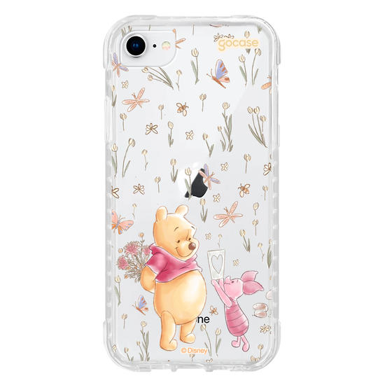 Capinha para celular  Adoráveis Pooh e Leitão