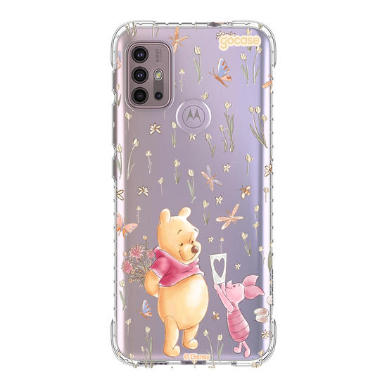 Capinha para celular  Adoráveis Pooh e Leitão