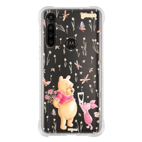 Capinha para celular  Adoráveis Pooh e Leitão