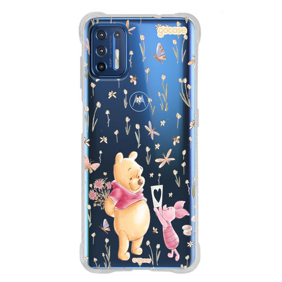 Capinha para celular  Adoráveis Pooh e Leitão