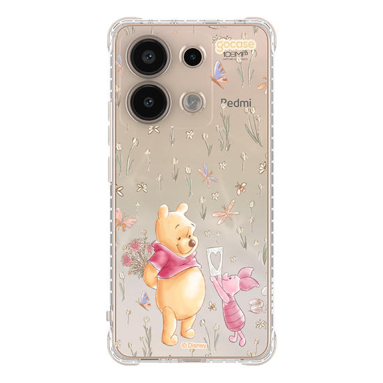 Capinha para celular  Adoráveis Pooh e Leitão