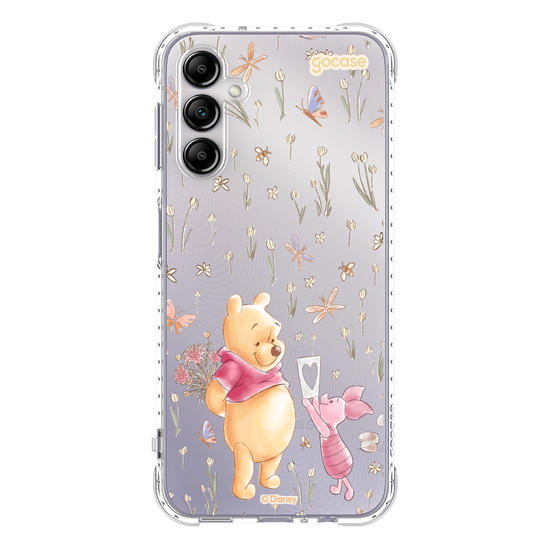 Capinha para celular  Adoráveis Pooh e Leitão