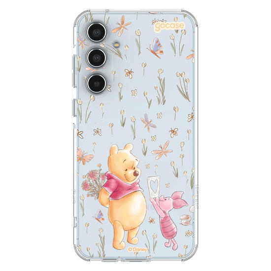 Capinha para celular  Adoráveis Pooh e Leitão
