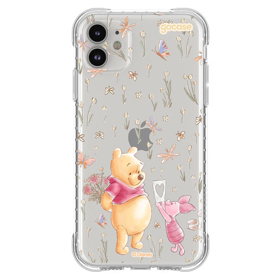 Capinha para celular  Adoráveis Pooh e Leitão