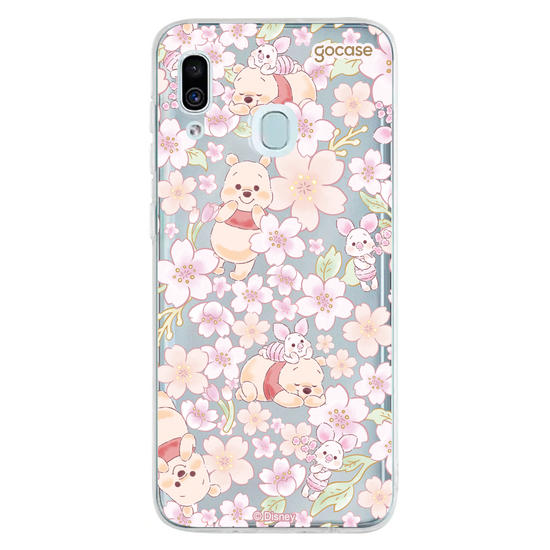  Turma do Pooh -  Pooh Floral Aquarelado