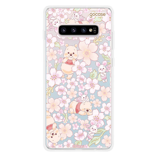  Turma do Pooh -  Pooh Floral Aquarelado