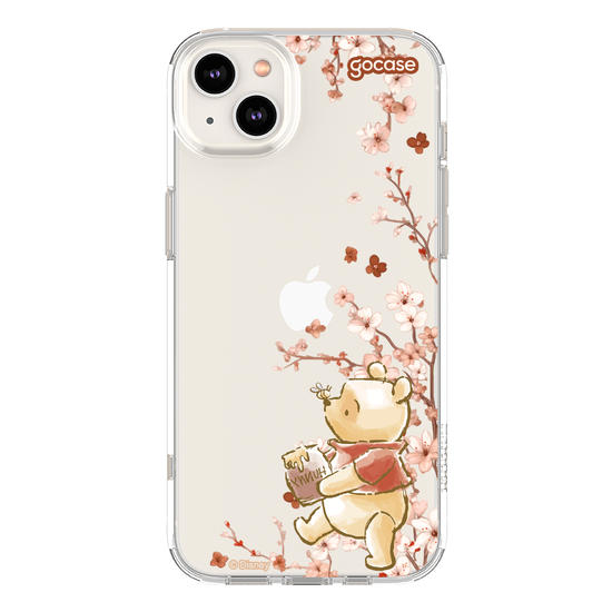 Capinha para celular  Ursinho Pooh - Ramos Laterais