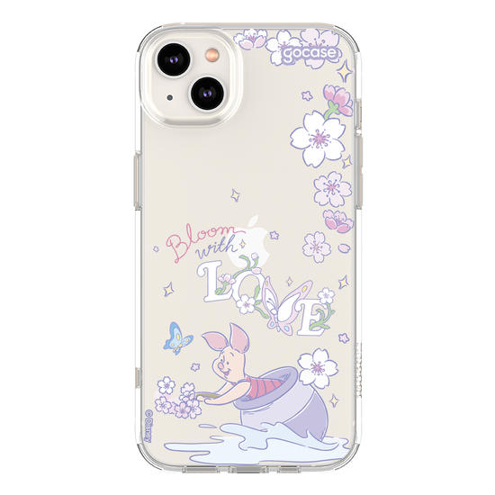 Capinha para celular  Ursinho Pooh - Leitão Bloom With Love