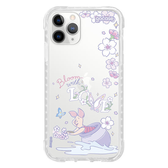 Capinha para celular  Ursinho Pooh - Leitão Bloom With Love