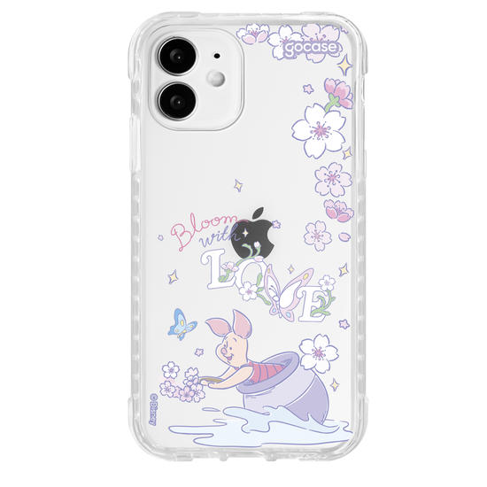 Capinha para celular  Ursinho Pooh - Leitão Bloom With Love