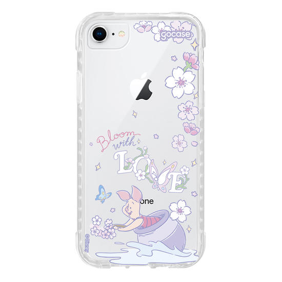 Capinha para celular  Ursinho Pooh - Leitão Bloom With Love