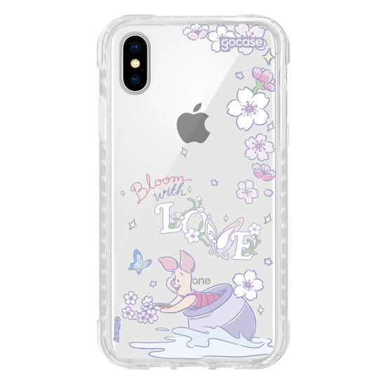 Capinha para celular  Ursinho Pooh - Leitão Bloom With Love