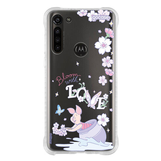 Capinha para celular  Ursinho Pooh - Leitão Bloom With Love